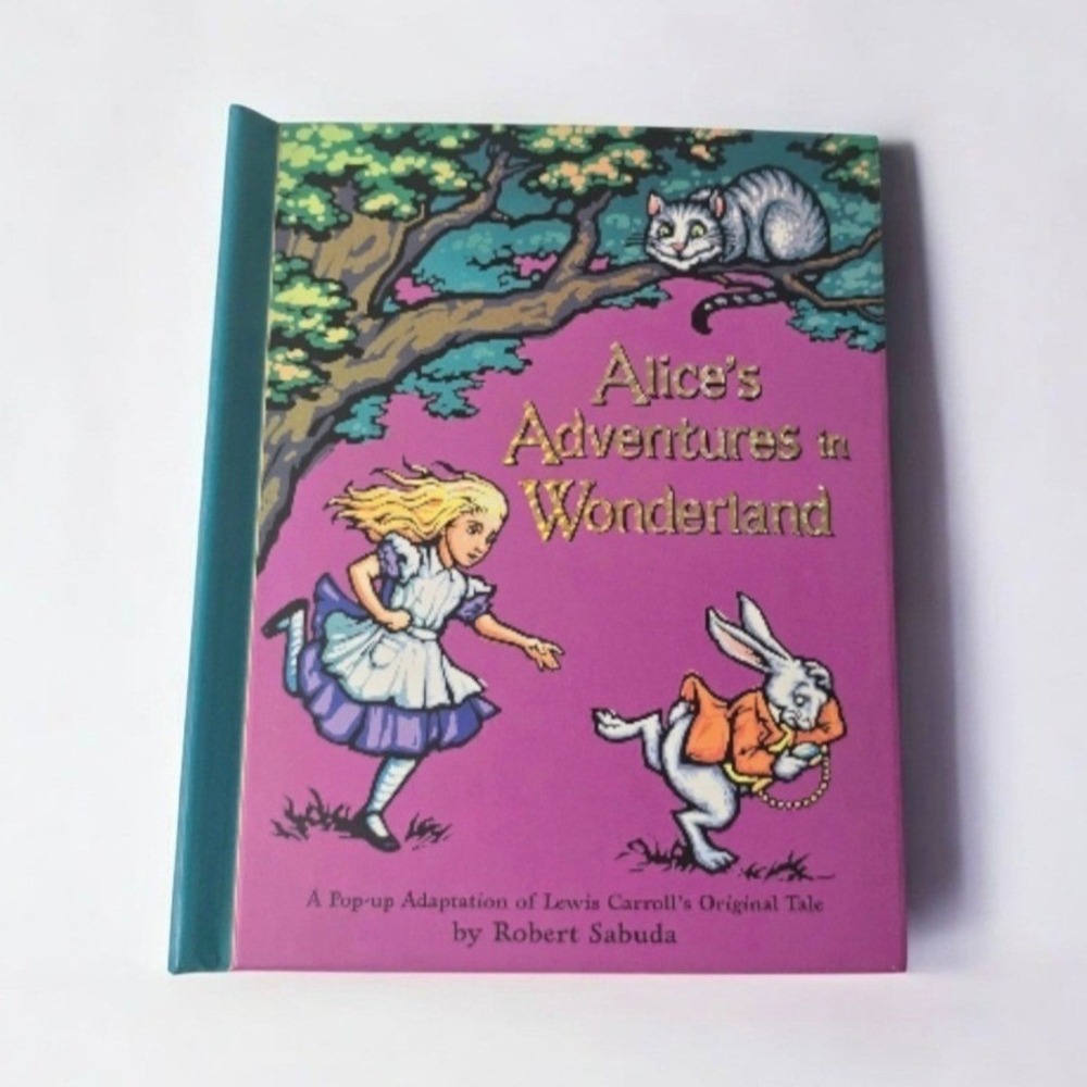 Robert Sabuda Alice's Adventures in Wonderland Pop-Up Book Collectible 2003